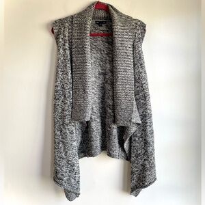 Gap Shawl Collar Open Cardigan Sleeveless Sweater Size S
